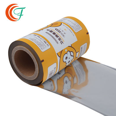 品質  Disinfectant Wipes Pet Packaging Film Flexible Dog Wet Wipes Printed Packaging Film Roll 工場