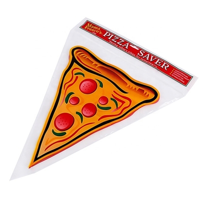 簡単に持ち運びできるピザセーバーバッグ 再閉塞可能なプラスチックバッグ 食品グレードの透明包装袋